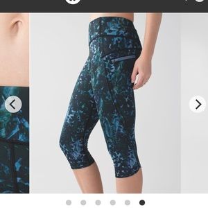 Lululemon Run: Top Speed Crop Full on Luxtreme Sz4